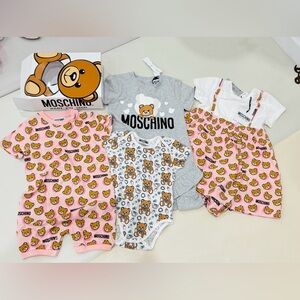 Original moschino baby clothes bought in Japan receipts available